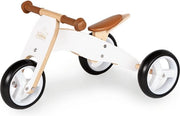 Mini Triciclo per Bambini - Bicicletta per Bambini - Triciclo Convertibile - Sella Regolabile - 66cm x 33cm x 37cm