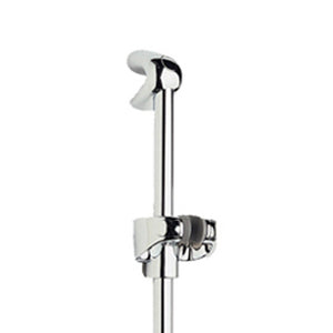 Saliscendi cromato con flessibile