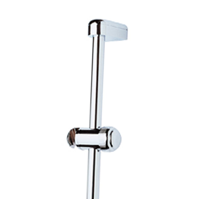 Saliscendi cromato con flessibile 60 cm