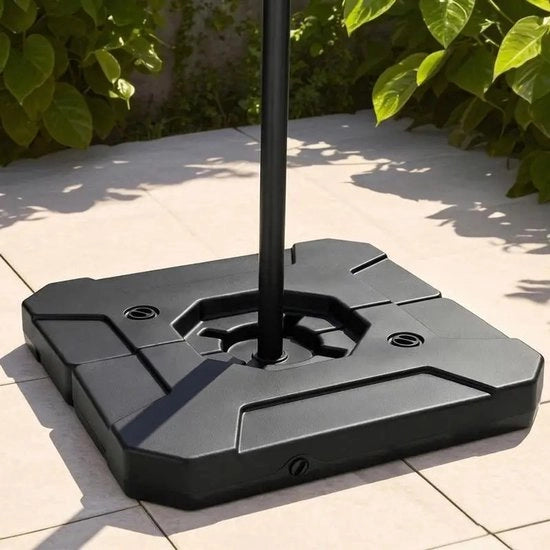 Ombrellone a ventosa da terra 274 lbs con manubri portabagagli