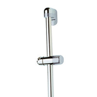 Saliscendi cromo-satinato con flessibile asta toda