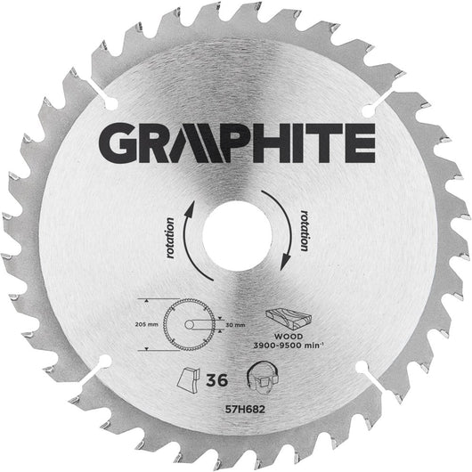 Topex 57h682 lama per sega circo colare carburo di silicio 205 ds