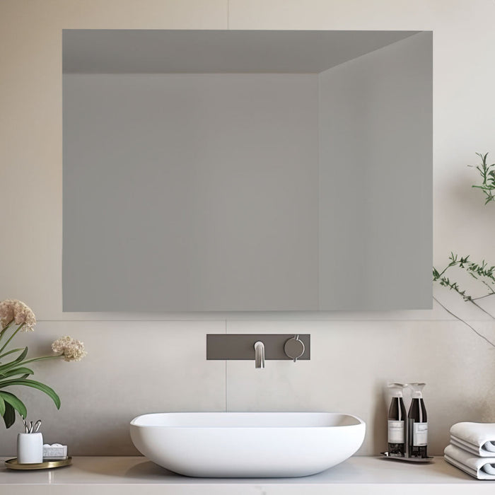 Specchio da bagno retroilluminato reversibile AURORA LED 70x90 Made in Italy