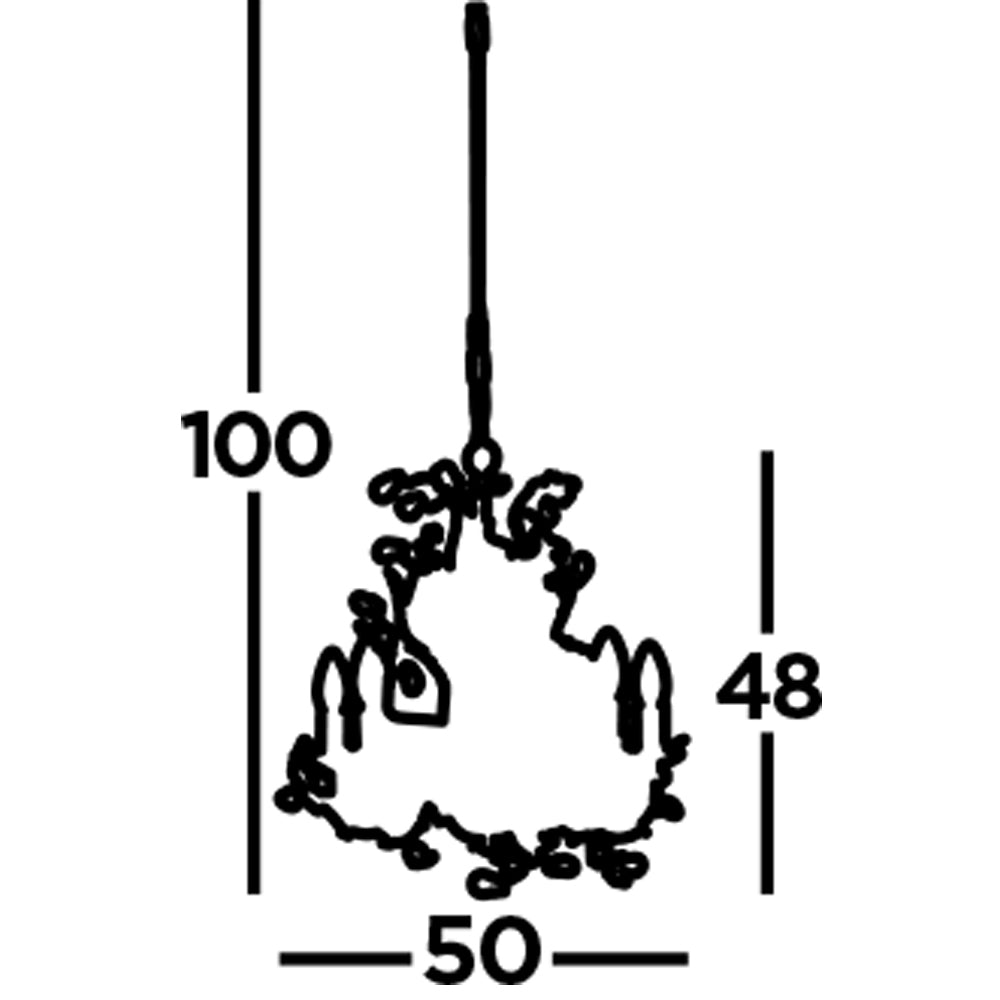 Lampadario Classico Almandita Acciaio Marrone Vetro Oro 5 Luci E14
