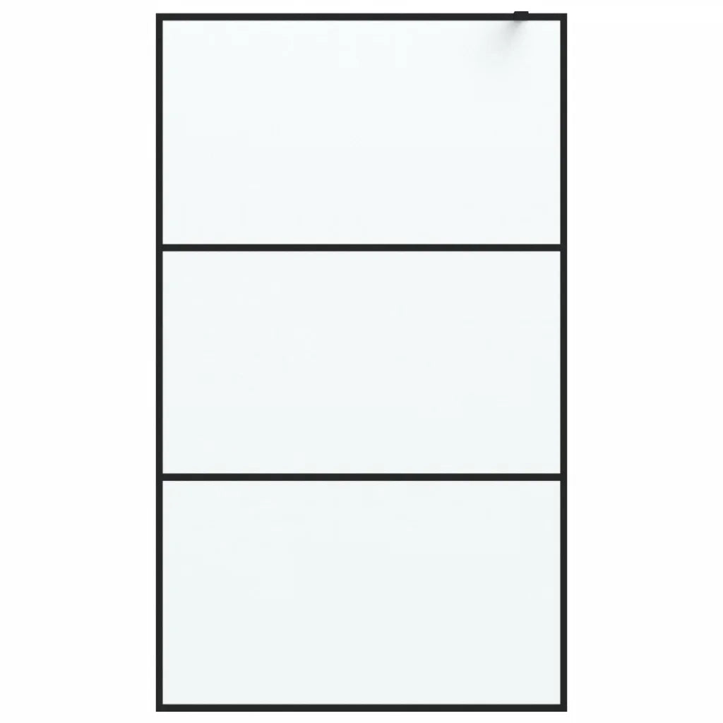 Parete Doccia Walk in 115x195 cm Vetro Smerigliato ESG CFW5716449