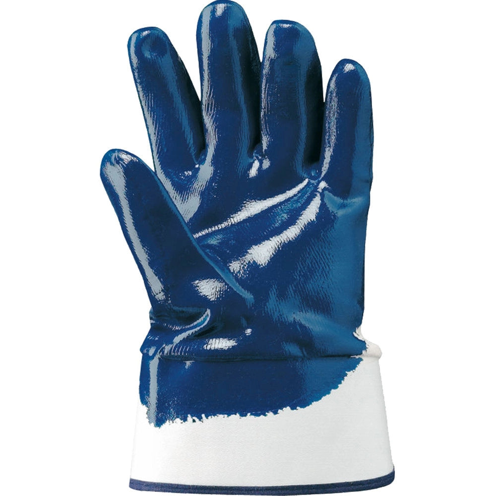 Trade Shop - Guanti Da Lavoro In Tessuto Jersey Di Cotone Impregnato In Nbr X Edilizia Boxer -