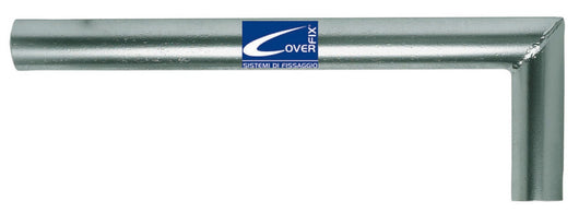 prolunga zincata a "l" x ponteggi mm.48x500 cod:ferx.24951