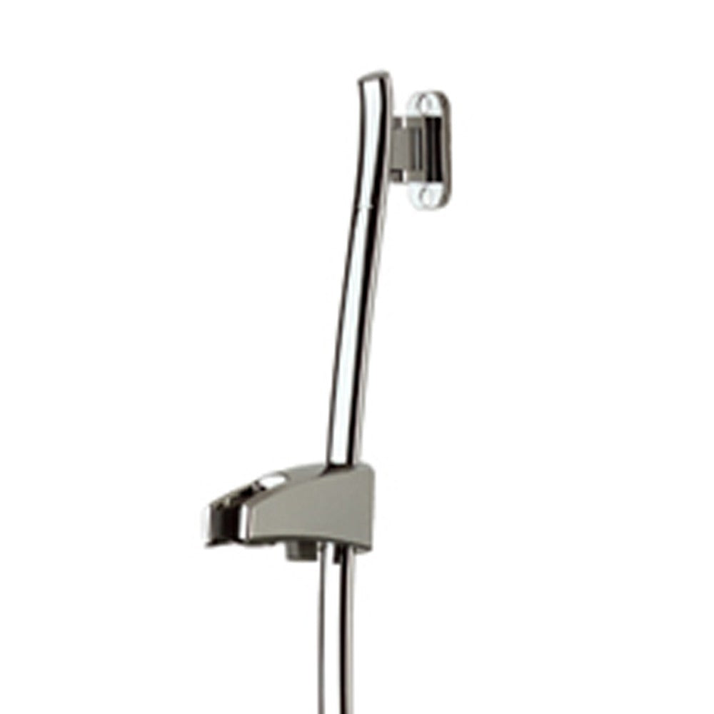 Saliscendi cromato con asta orientabile