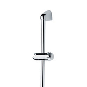 Saliscendi cromato con asta tonda