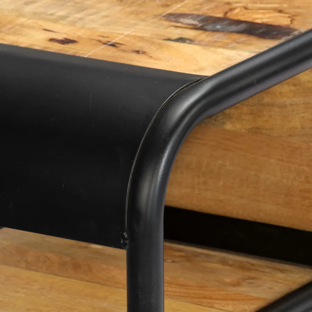 Tavolo Consolle | Tavolo d'Ingresso 118x30x75 cm in Legno Massello di Mango