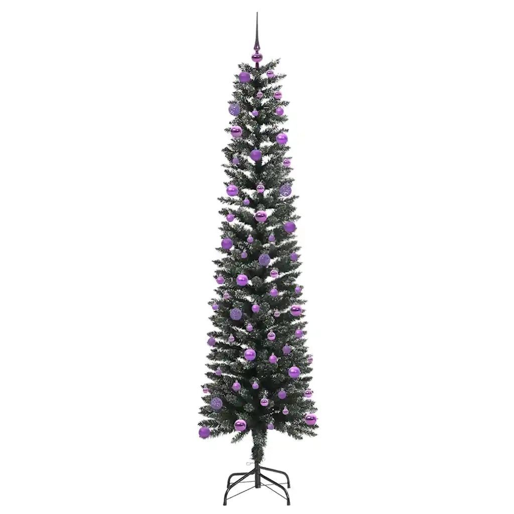 Albero di Natale artificiale con 300 LED Verde 210 cm 3395958