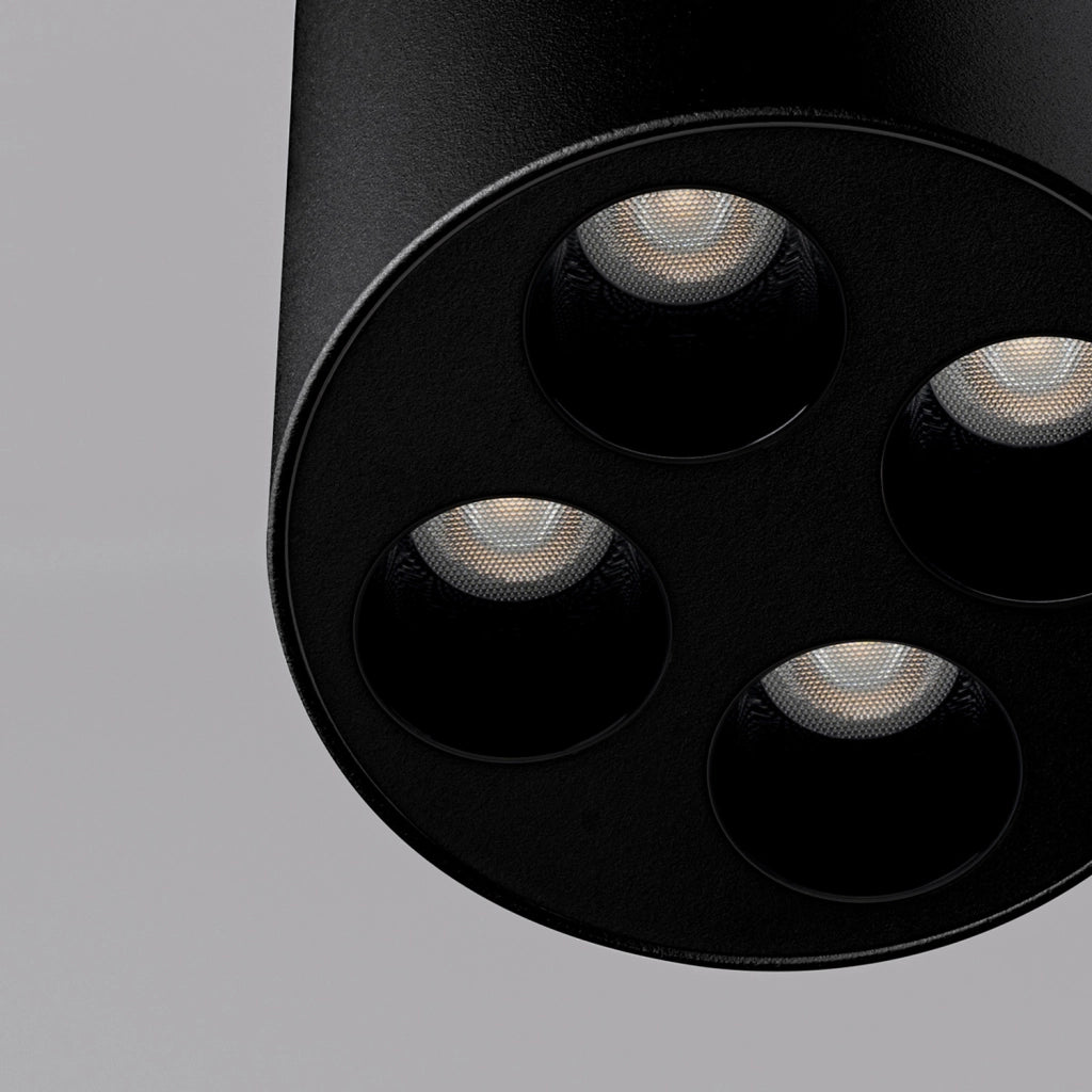 Spot soffitto tubo nero LED 9W PureLume Vivien PU1210
