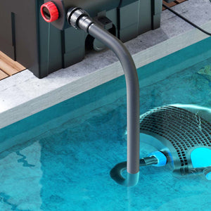 Tubo per laghetti a spirale spiralato per aspirazione 25 m 19 mm (3/4") nero