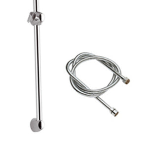 Saliscendi con doppia posizione di supporto doccia