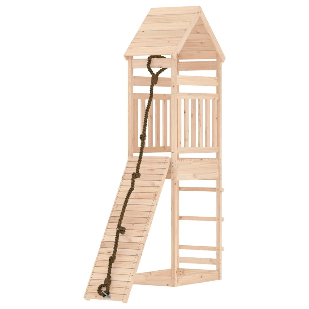 Casetta con Arrampicata in Legno Massello di Pinocod mxl 102445