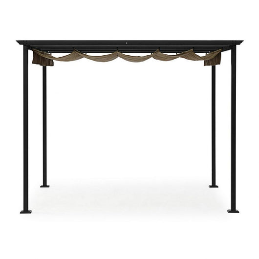 GAZEBO DA ESTERNO DYNAMIC 3X3 ANTRACITE TORTORA BIZZOTTO