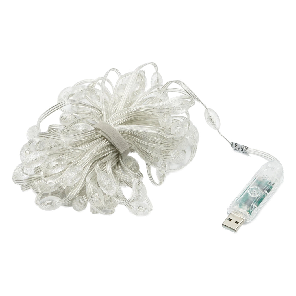 Striscia LED intelligente 2W/m 5V con telecomando, controllo musicale, bluetooth, applicazione USB, 10m RGB+IC IP68