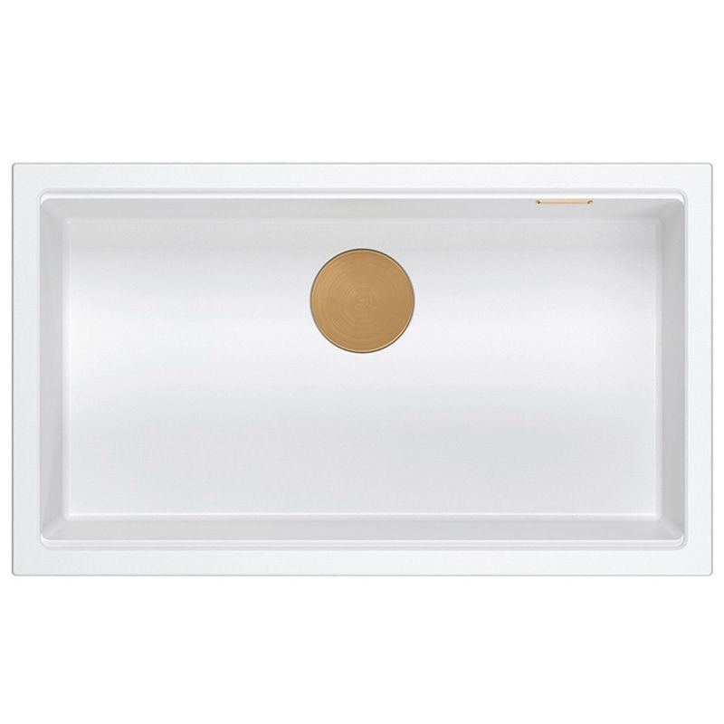 Lavello In Granito Logan 110 White Oro