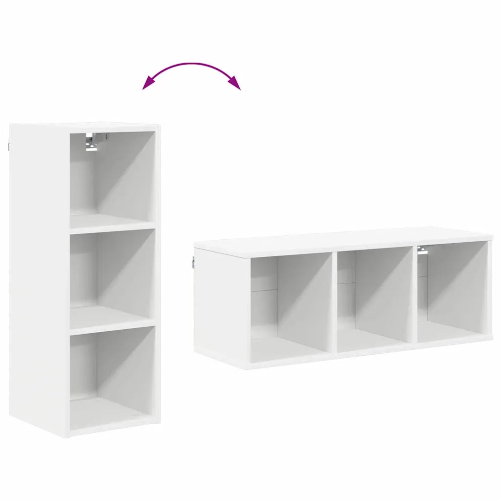 Armadio pensile Riga Bianco 30 x 29,5 x 80 cm Legno multistrato