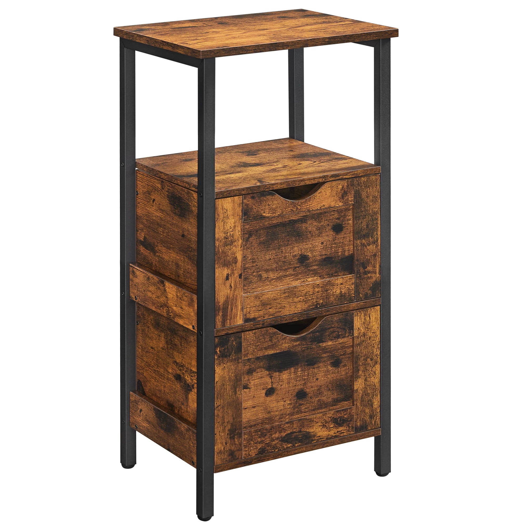 MOBILE BAGNO Valora Rustic Brown Truciolare Acciaio