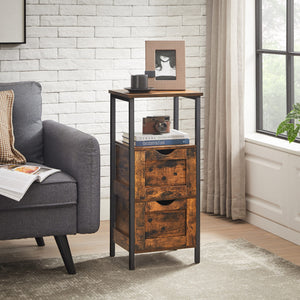 MOBILE BAGNO Valora Rustic Brown Truciolare Acciaio