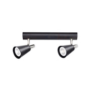 Plafoniera/Applique Kanlux SEMPRA 2xGU10 nera dimmerabile