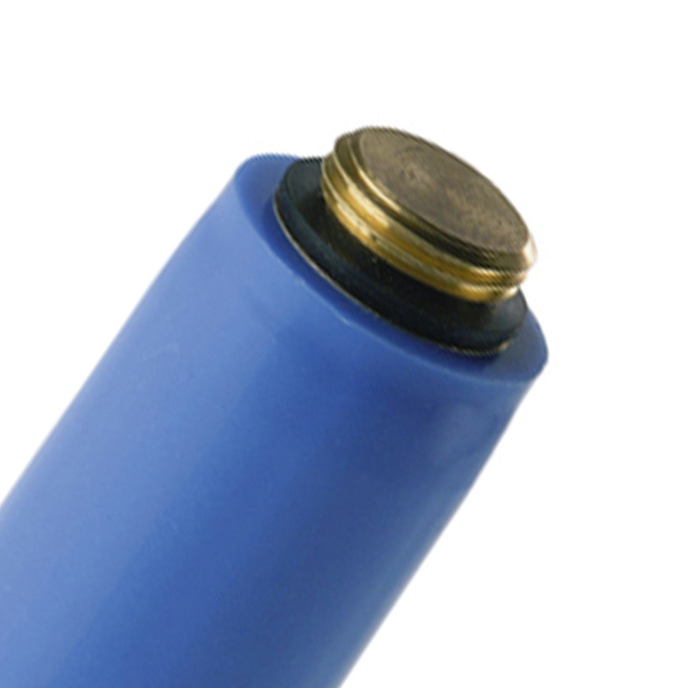 Tappo di collaudo impianti blu ottone