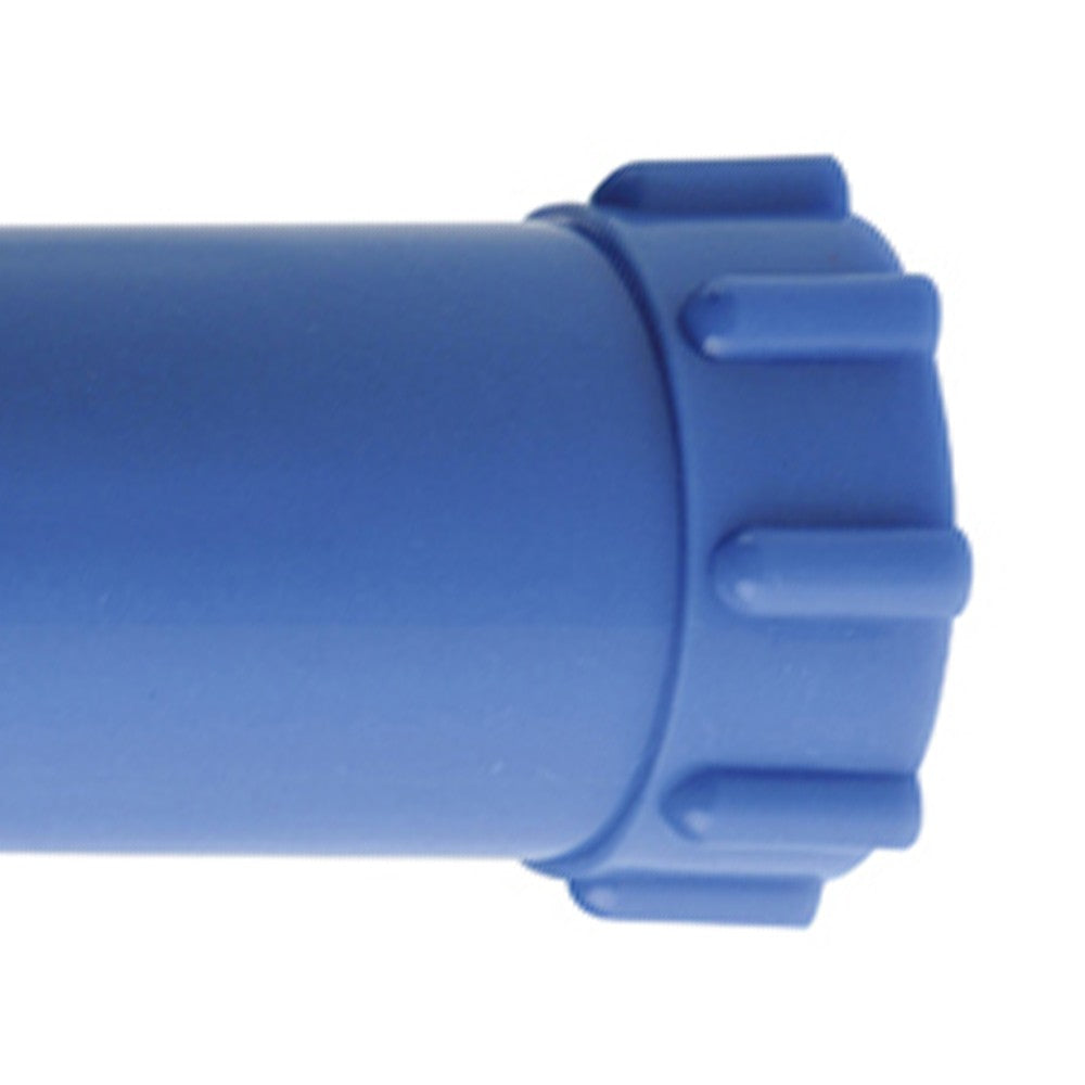 Tappo di collaudo impianti blu ottone