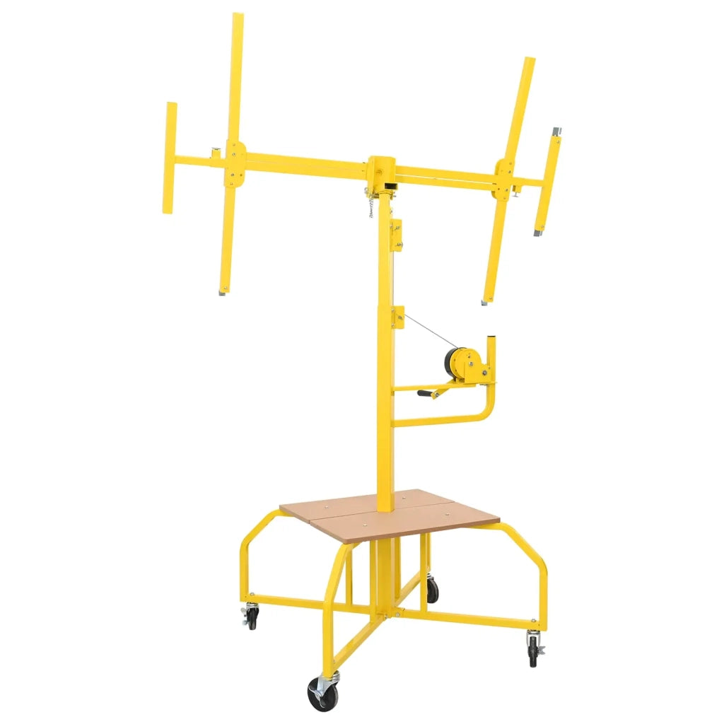 Sollevatore per cartongesso Giallo 300 x 107 x 330 cm Acciaio CFW1390338