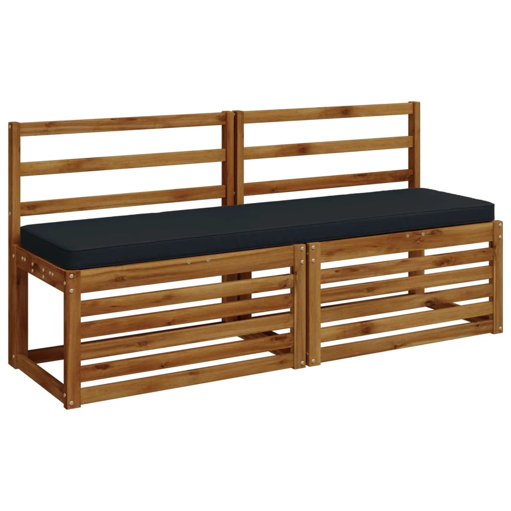 Cuscini per Panchina a 2 Pezzi VUGHT 2 pz 100% Poliestere 951355
