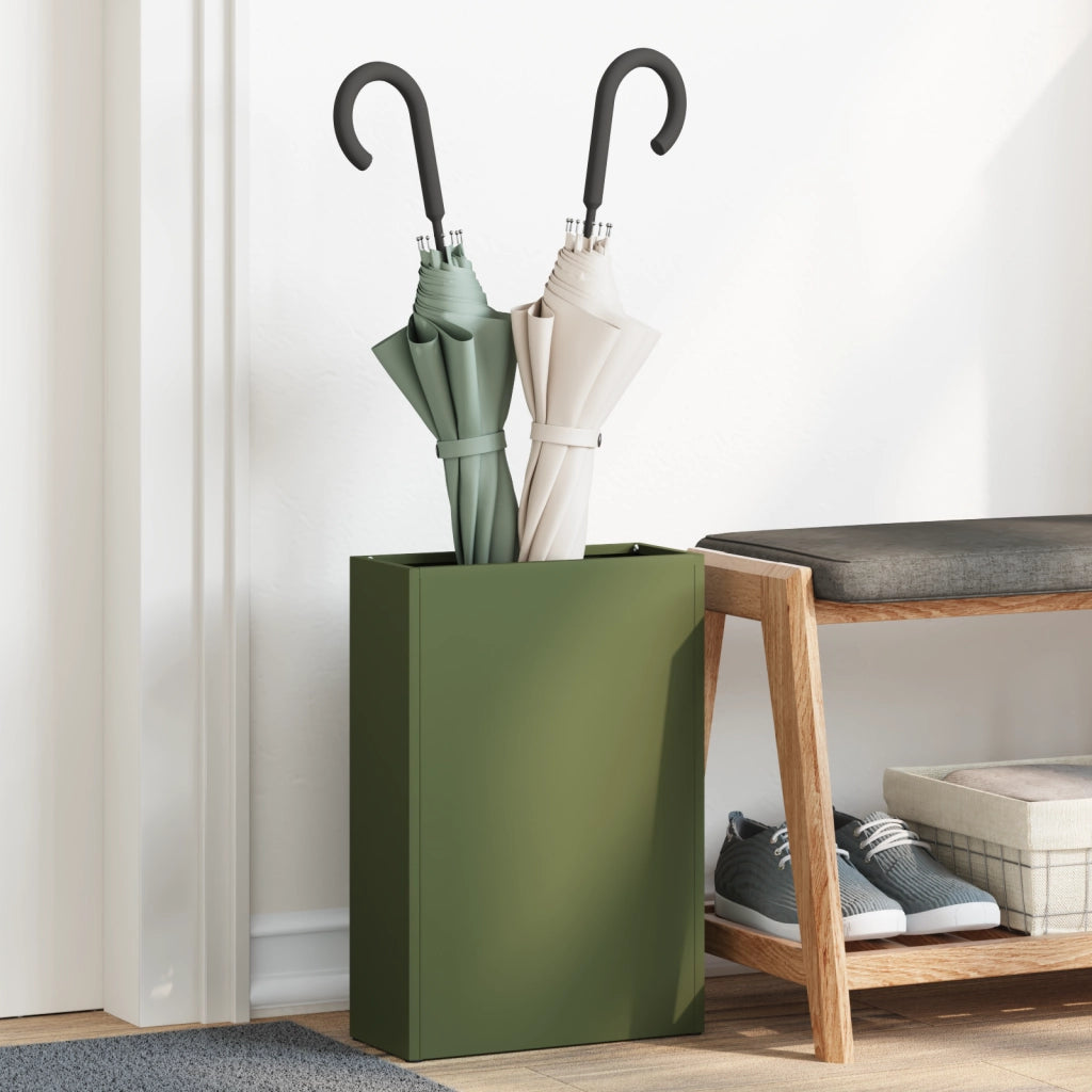 portaombrelli Verde oliva Metallo Medio Portaombrelli