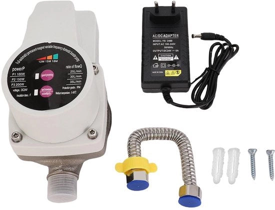 Pompa di pressione idraulica 25/30/35 L/min - Avviamento automatico - Silenziosa - Modalità di avvio a bassa pressione - Protezione contro il vuoto - Risparmio energetico - Pompa idraulica