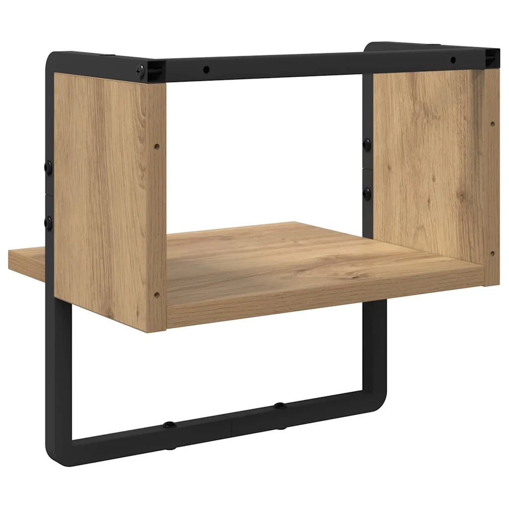 Scaffale da parete Rovere Artigianale 30 x 25 x 30 cm 893636