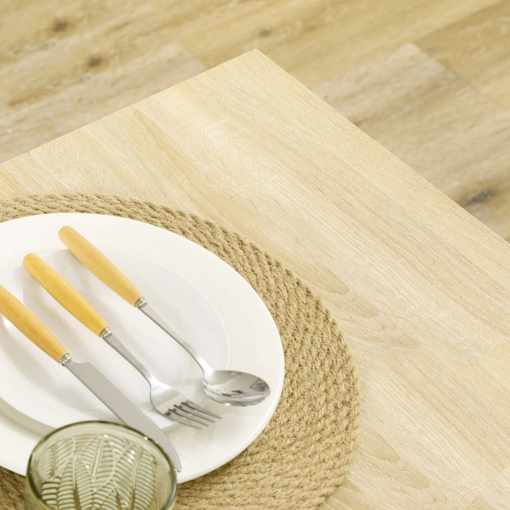 Tavolo da pranzo allungabile in legno di rovere ¨C zephmum ¨C quercia 120x69x75 cm