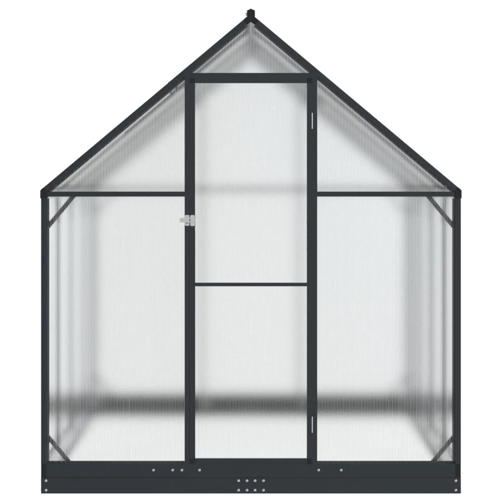 Serra da Giardino con porta Antracite 183,5 x 243,5 x 207 cm