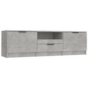 Mobile TV multimediale mensola TV credenza TV per sala da pranzo soggiorno camera da letto 140 x 35 x 40 cm legno ingegnerizzato grigio 02_0025920