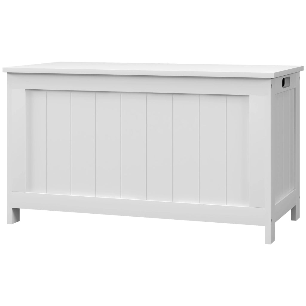 Cassettiera per giocattoli ¨C zephmum ¨C MDF, 81x40x46 cm, bianco