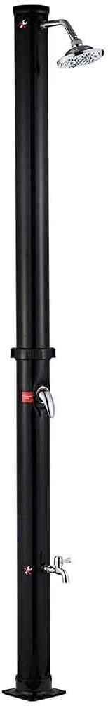 Doccia Solare Giardino Piscina Esterno 35Lt Lava Piedi Miscelatore Campeggio