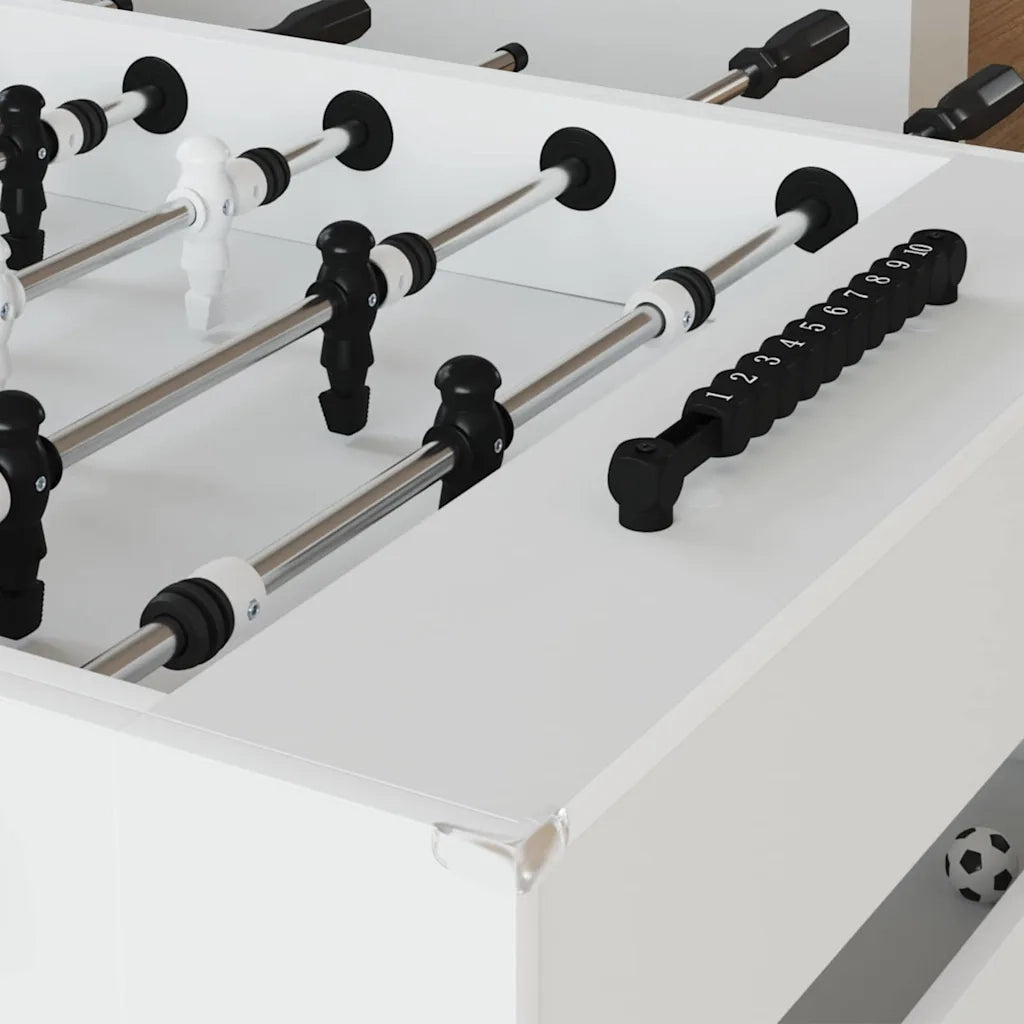 Tavolo da Foosball Bianco 146,5 x 74 x 85 cm 3378199