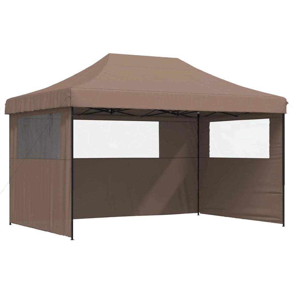 Tenda Party Marrone 292 x 440 x 315 cm Tessuto Oxford 42023625