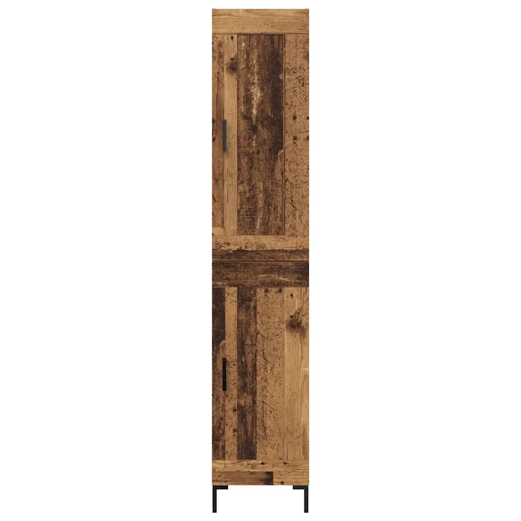 Credenza Legno vecchio 34,5 x 34 x 180 cm Legno multistrato