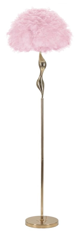LAMPADA DA TERRA SLIM ROSA CM Ø 50X165