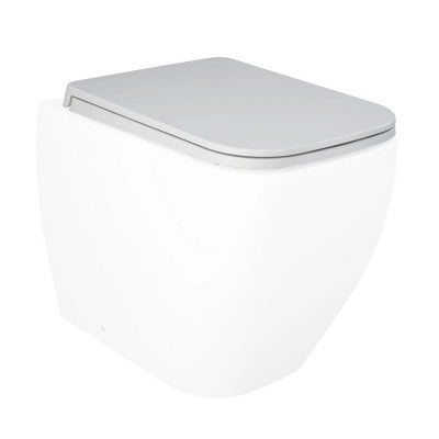 Copriwc originale bianco opaco soft-close Rak serie Metropolitan