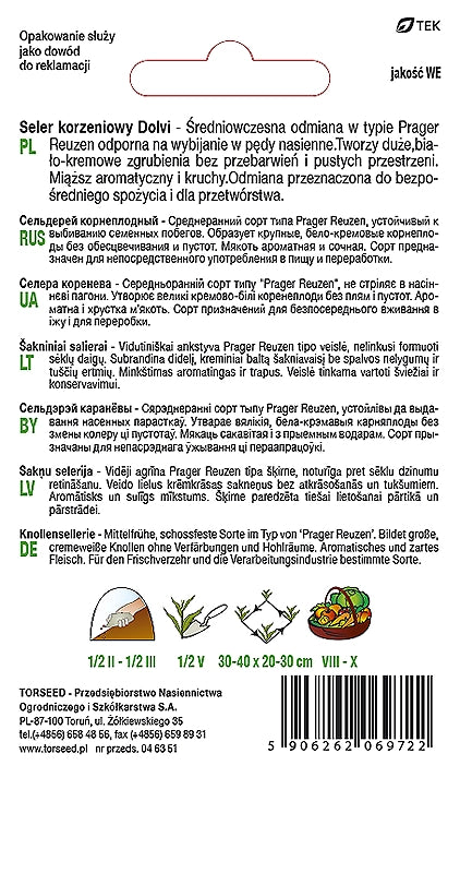 Sedano rapa Dolvi 0,5g