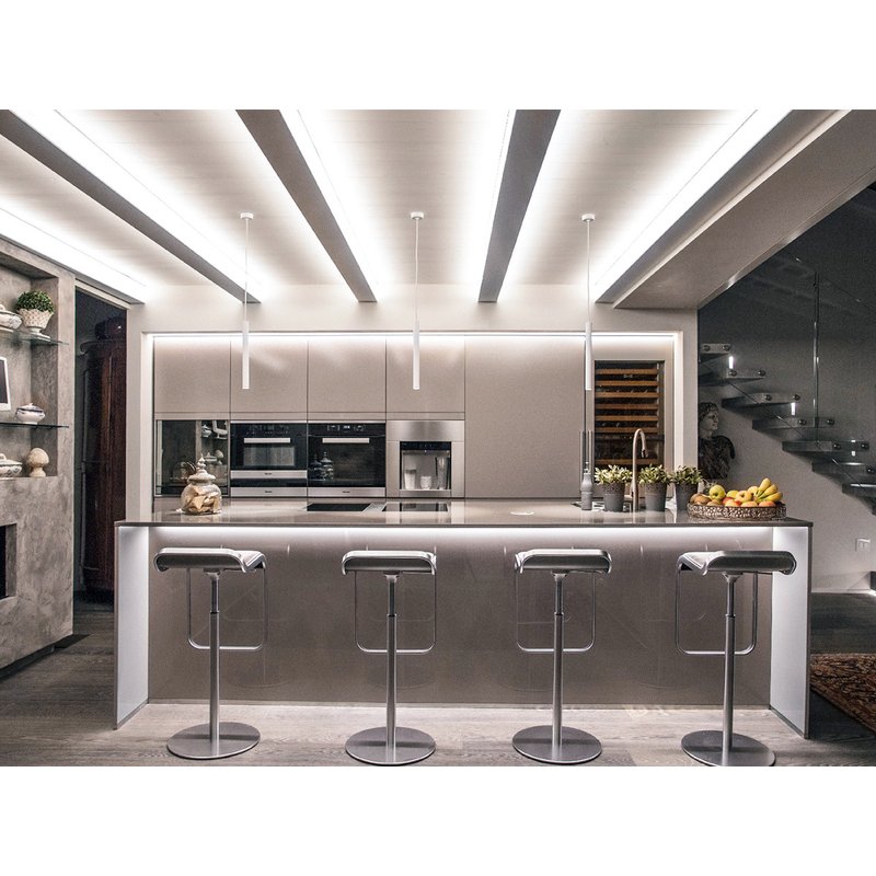 24V Bobina Striscia Led 17W/M Bianco Freddo Con 600 Smd 2835 5 Metri