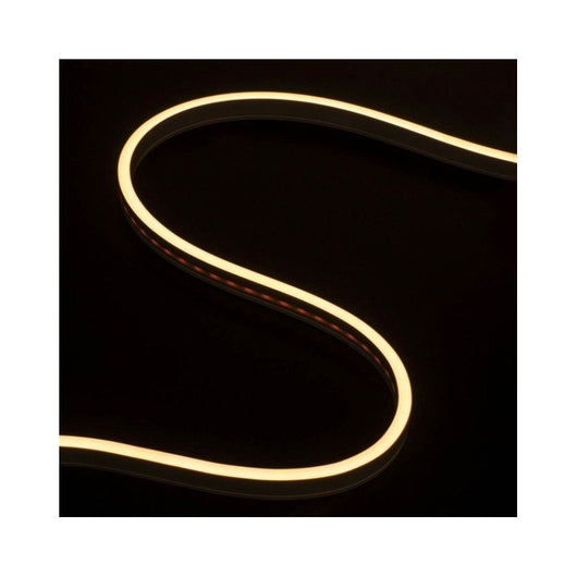24V Bobina Led Neon Flex Bianco Caldo 3000K 10 Metri IP65 10W/M Tagliabile Dove Vuole