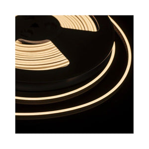 24V Bobina Led Neon Flex Bianco Caldo 3000K 10 Metri IP65 10W/M Tagliabile Dove Vuole