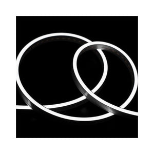 24V Bobina LED Neon Flex Bianco Freddo 6500K 10 Metri IP65 10W/M Tagliabile