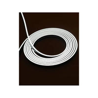 24V Bobina LED Neon Flex Bianco Freddo 6500K 10 Metri IP65 10W/M Tagliabile
