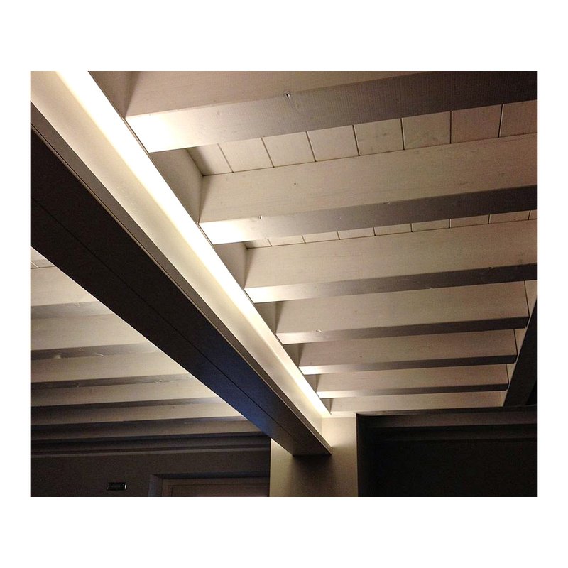 24V Bobina Striscia LED 30W/M 140LM/W 4200LM/M Bianco Caldo 2700K 1200 SMD 2835 5 Metri